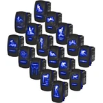 On/off Toggle Rocker Switch With Sexy Mudflap Trucker Girl Design Utv Boat 4x4. Fixed Price $21.99.