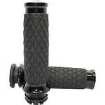 Avon Dia-65-ano Black Diamond Contour Hand Grips For Harley Cable Op Throttle. Fixed Price $74.95.