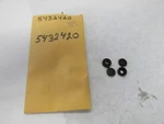 New Oem Polaris 5432420 Black Hinge Cover Caps Sold As 2 Nos. Fixed Price $11.37.