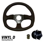 Dragonfire Quick Release Vinyl D Steering Wheel Kit Polaris Utv 04-1003. Fixed Price $284.99.