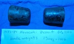 1983-84 Kawasaki Zx1100a Gpz1100 Handlebar Weights Pn# 13042-1006. Fixed Price $13.95.